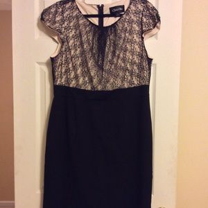 Chelsea Rose pencil skirt dress with the lace